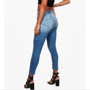 LIMITED TIME OFFER💜Boohoo Trendy Star Stitch Jean